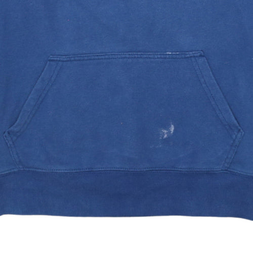 Levi's Boys Blue Pullover Hoodie 16 Years Logo Graphic Cotton Sweatshirt
