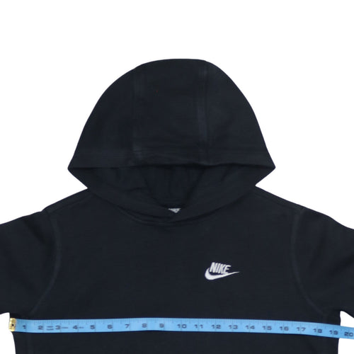 Nike Boys Black XL Pullover Fleece Hoodie with Logo
