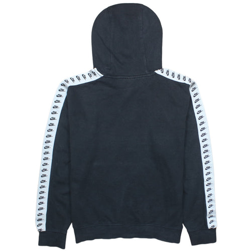 Nike Men's Black Pullover Hoodie Small Logo Sportswear Sweatshirt
