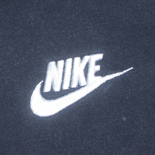 Nike Men's Black Pullover Hoodie Small Logo Sportswear Sweatshirt