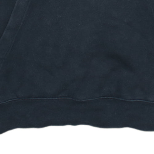Nike Men's Black Pullover Hoodie Small Logo Sportswear Sweatshirt