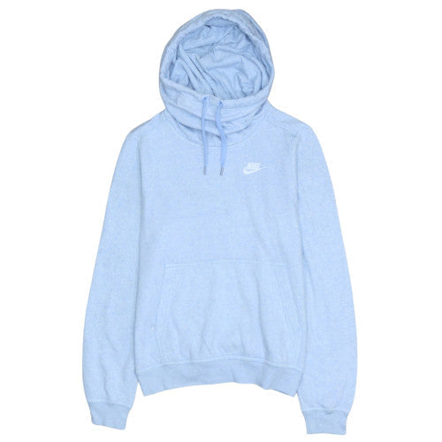 Nike Womens Light Blue XS Pullover Hoodie Sweatshirt Casual