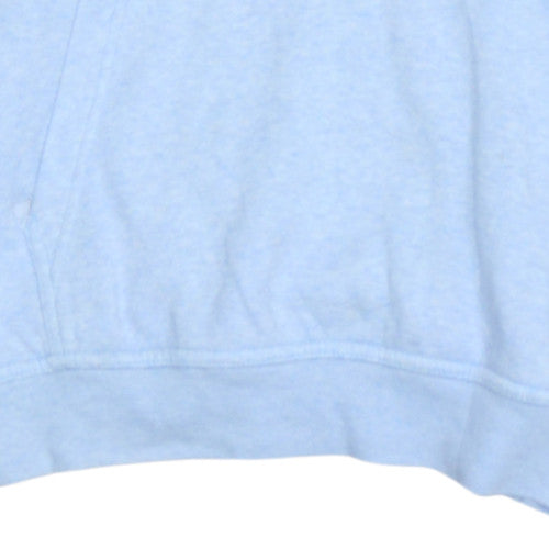 Nike Womens Light Blue XS Pullover Hoodie Sweatshirt Casual