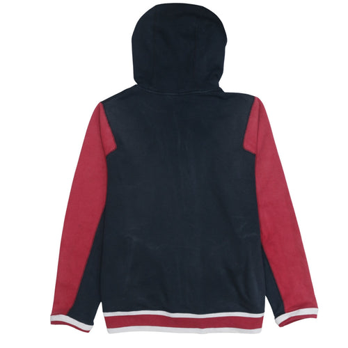 Jordan Men's Multicoloured L Hooded Varsity Style Sweatshirt
