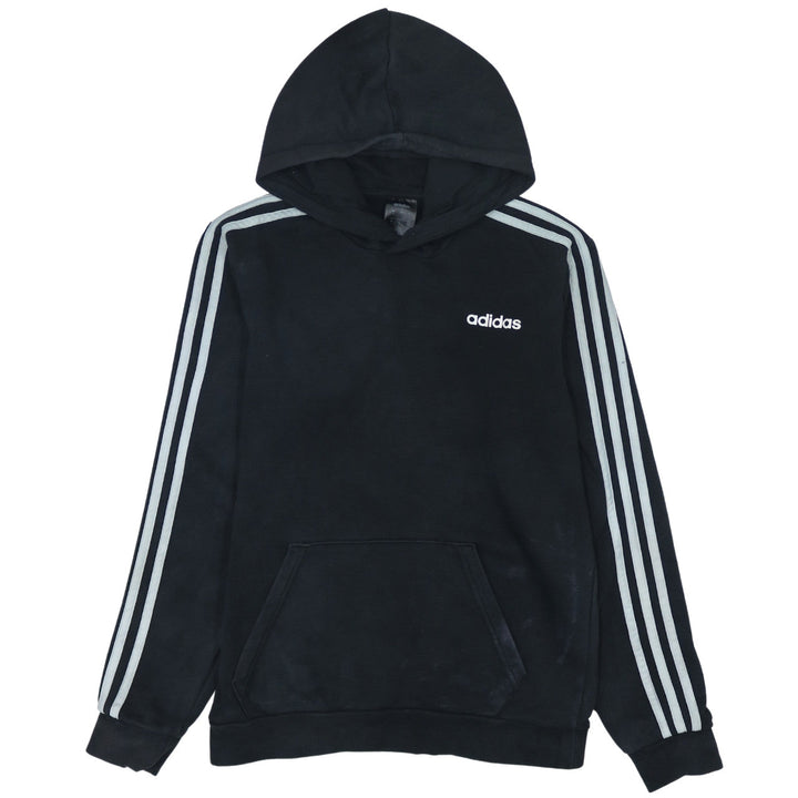 adidas Men's Black Pullover Hoodie Small Regular Fit Sports Fleece