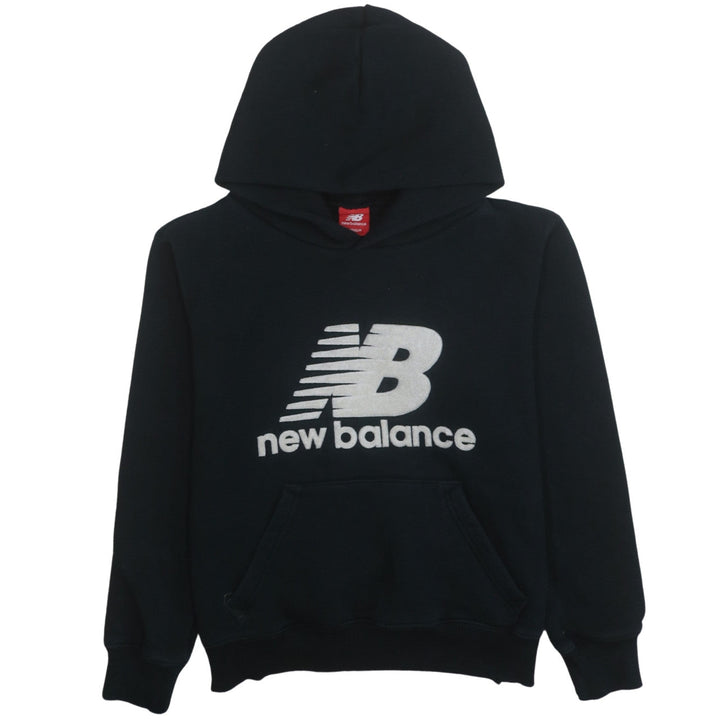New Balance Womens Black Medium Pullover Hoodie Sweatshirt