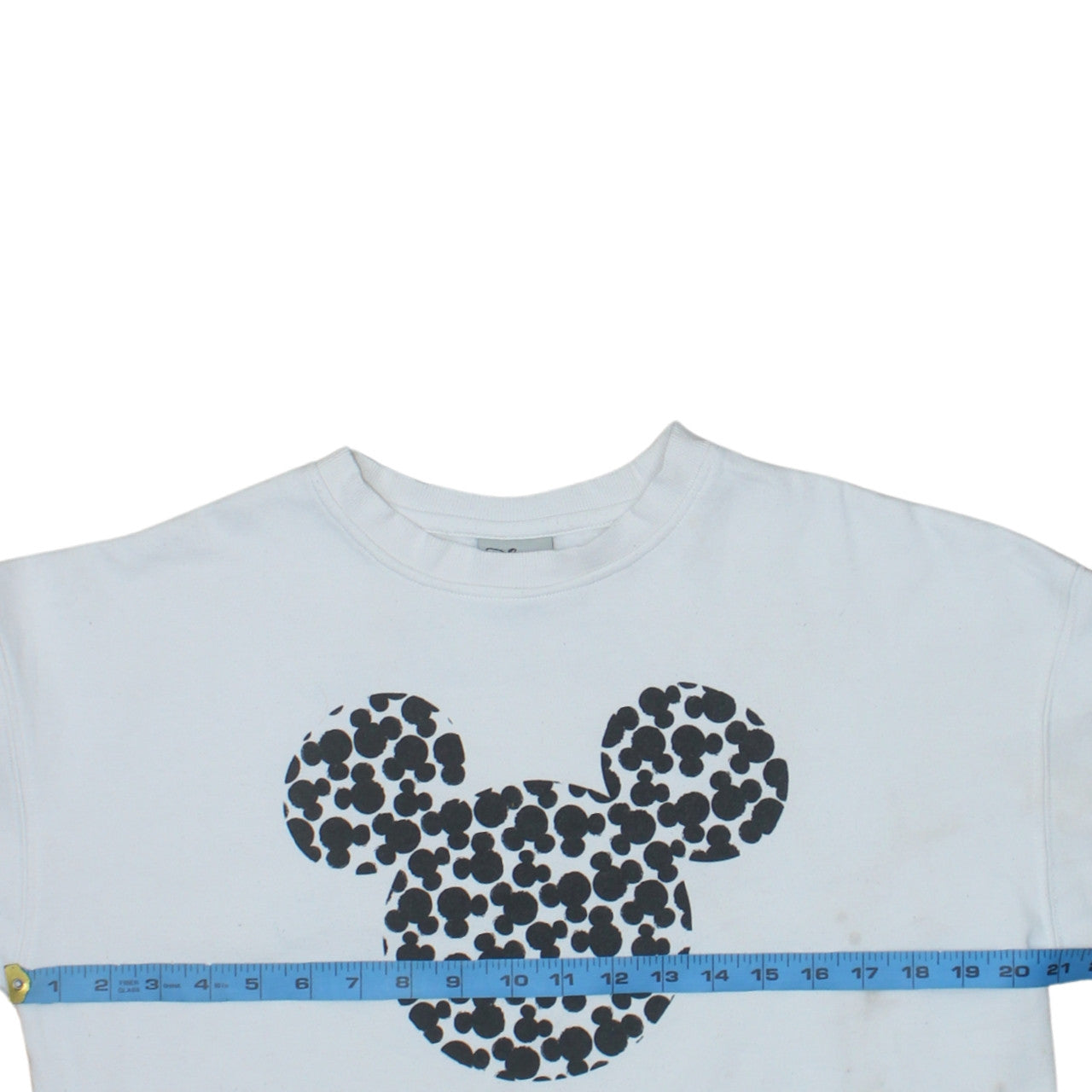 Disney Primark Women White Mickey Mouse Pullover Sweatshirt XS