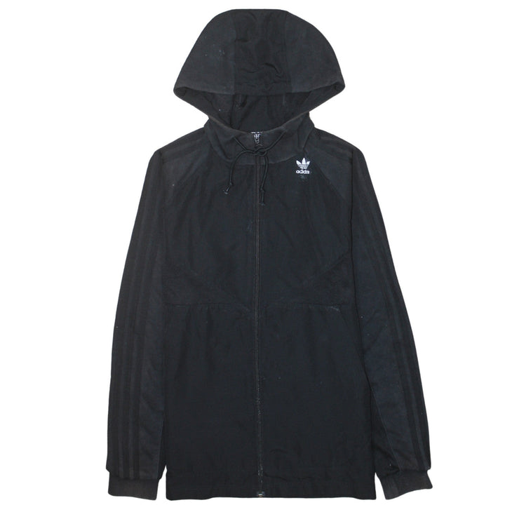 Adidas Men's Black Full Zip Hoodie Size S Regular Fit
