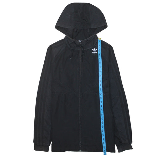 Adidas Men's Black Full Zip Hoodie Size S Regular Fit
