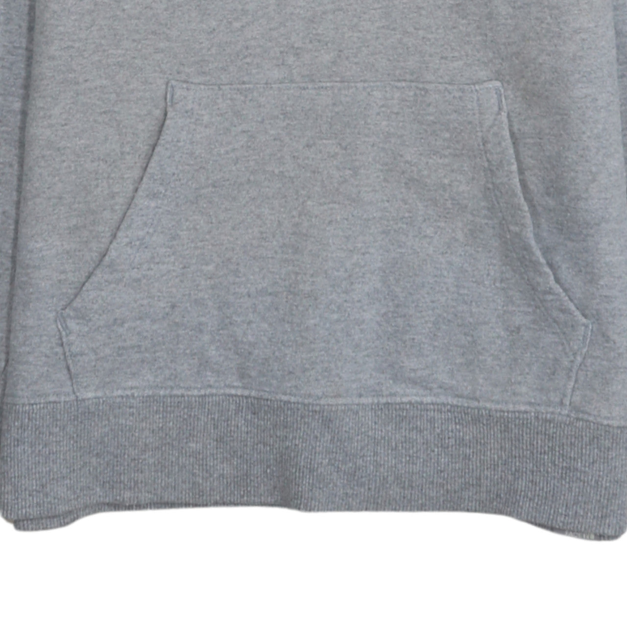 The North Face Women Grey Pullover Hoodie Size M Logo Print Cotton Blend