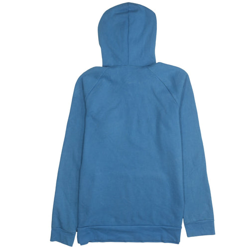 Under Armour Boys Blue Hoodie YXL Loose Fit Cotton Blend Pullover