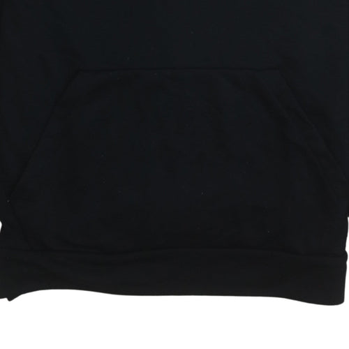 Nike Men’s Black Dri-Fit Pullover Hoodie Size M Lightweight Sportswear