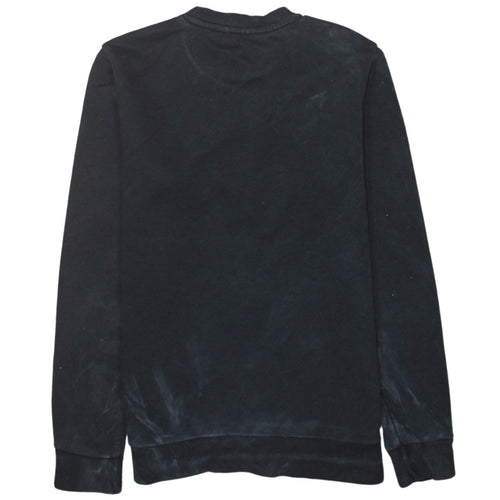 Adidas Boys Black Logo Crew Neck Pullover Sweatshirt 13-14 Years