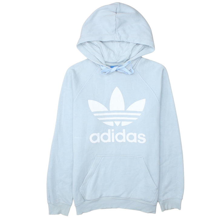 Adidas Men Blue Pullover Hoodie Small Regular Fit Sportswear