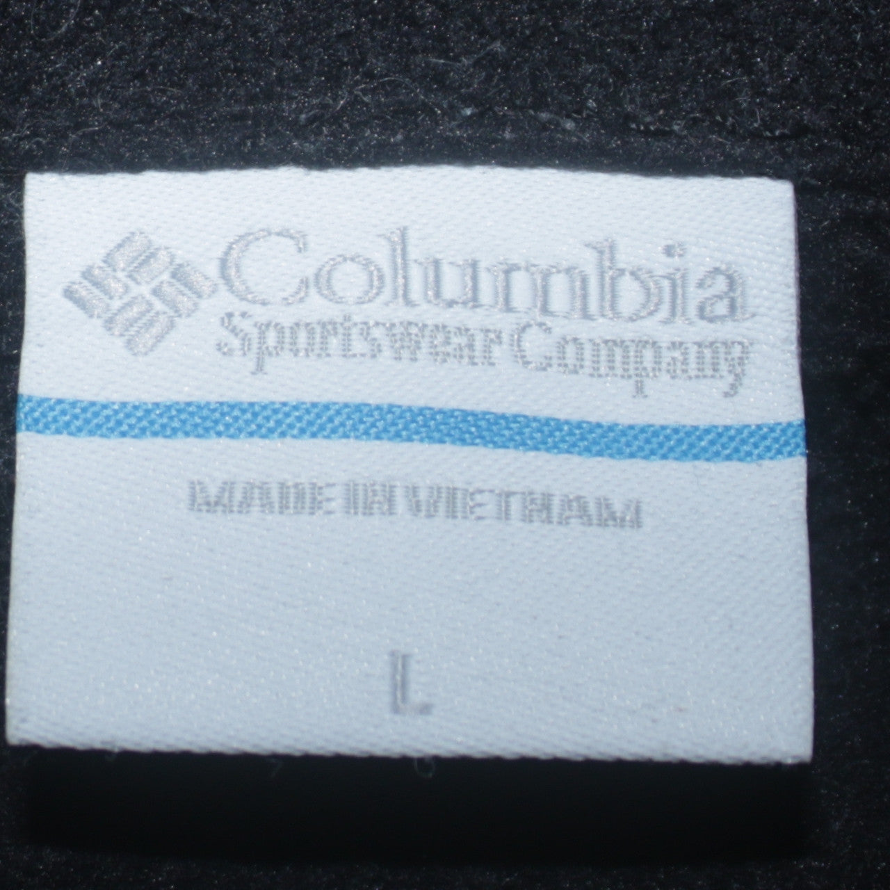 Columbia Men's Black Fleece Ski Jacket L 1/4 Zip Outdoor Winter