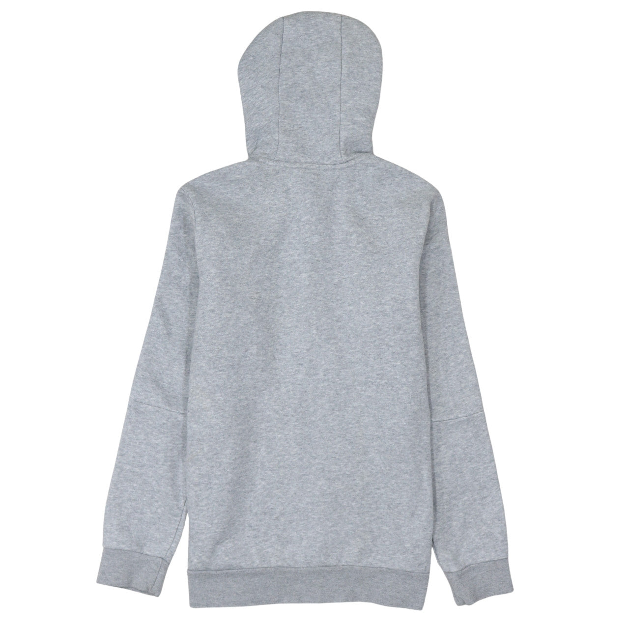 Adidas Boys Grey Full Zip Hoodie 13-14 Years Sports Logo Fleece