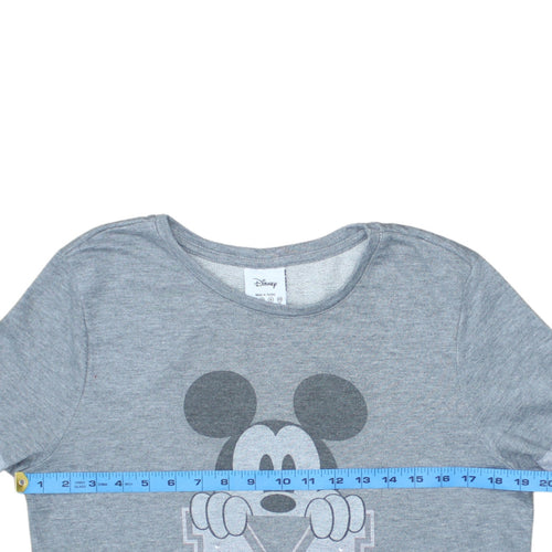 Disney Atmosphere Womens Grey Mickey Mouse Sweatshirt Size 12