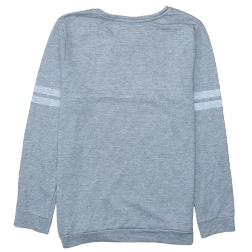 Disney Atmosphere Womens Grey Mickey Mouse Sweatshirt Size 12