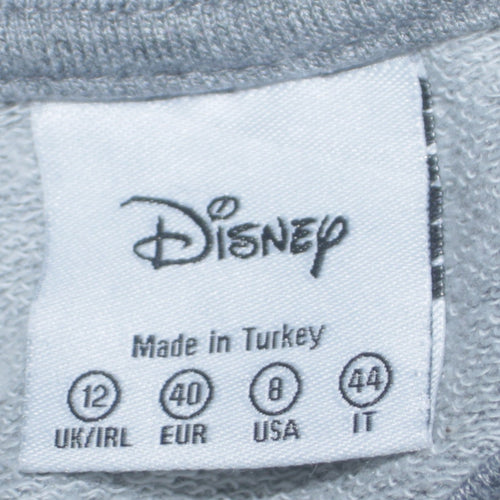 Disney Atmosphere Womens Grey Mickey Mouse Sweatshirt Size 12