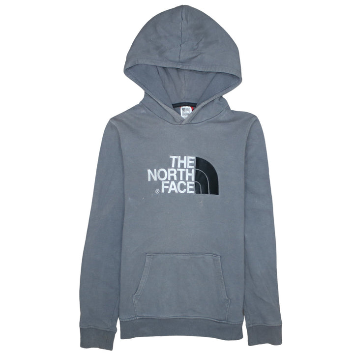 The North Face Boys Grey XL Pullover Hoodie Sweatshirt 100% Cotton