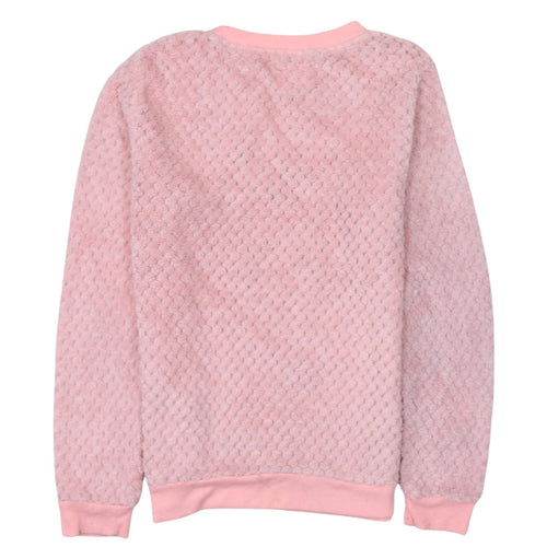 Disney Women's Pink Fleece The Lion King Pyjama Top XS