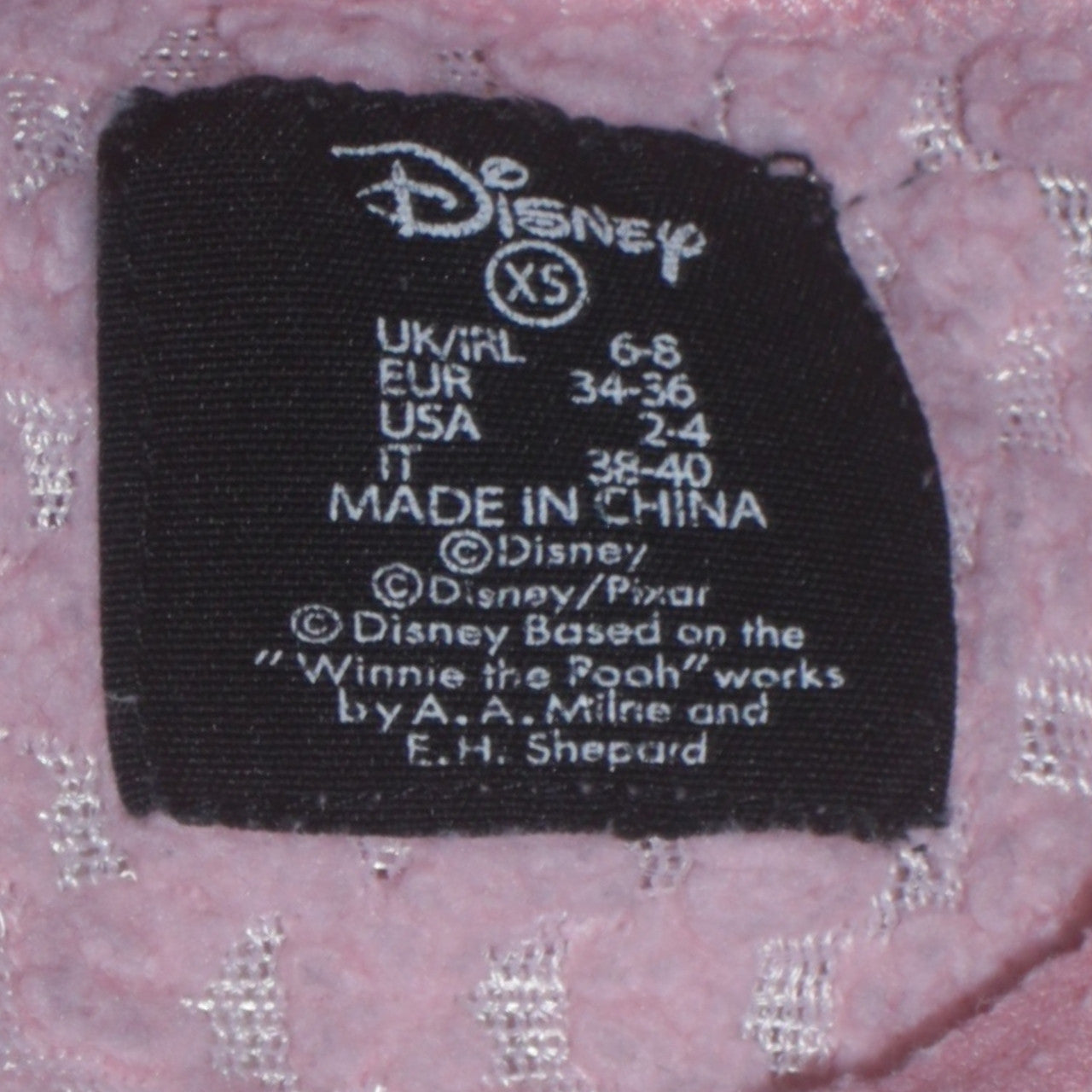 Disney Women's Pink Fleece The Lion King Pyjama Top XS