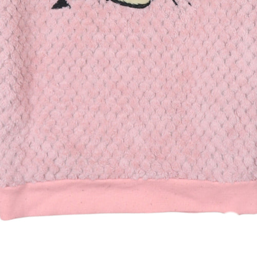 Disney Women's Pink Fleece The Lion King Pyjama Top XS