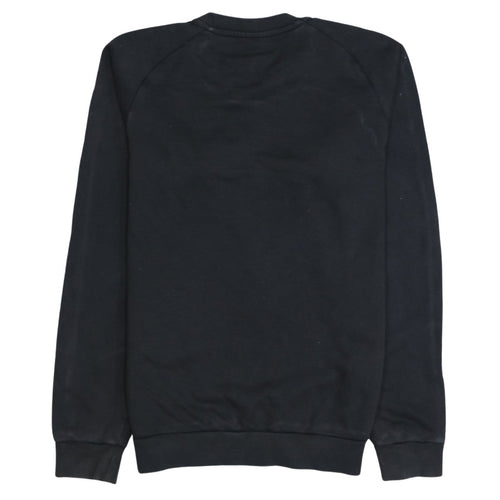adidas Men's Black Small Pullover Crew Neck Sweatshirt