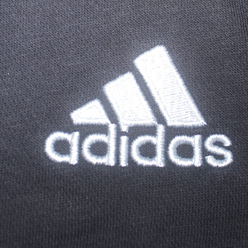 adidas Men's Black Small Pullover Crew Neck Sweatshirt