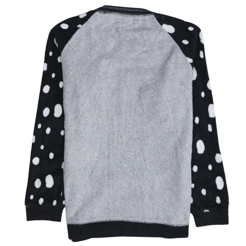 Love to Lounge Disney 101 Dalmatians Grey Fleece Pyjama Top Women’s Size 10-12