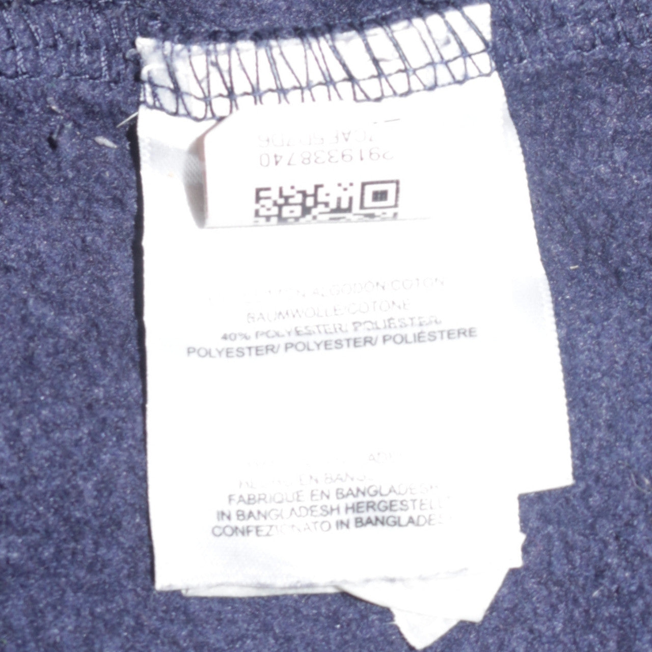 FILA Mens Blue Logo Crew Neck Sweatshirt L Regular Fit