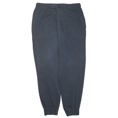 Nike Mens Black Jogger Trousers L Regular Fit Fleece Activewear