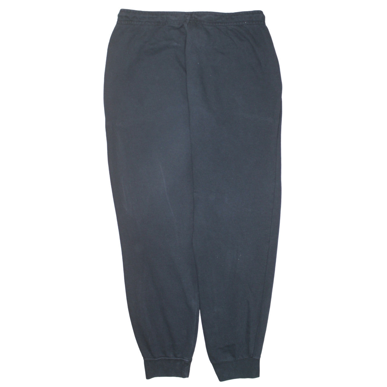 Nike Mens Black Jogger Trousers L Regular Fit Fleece Activewear