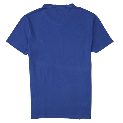 Ralph Lauren Men's Blue Custom Slim Fit Cotton T-Shirt Size S