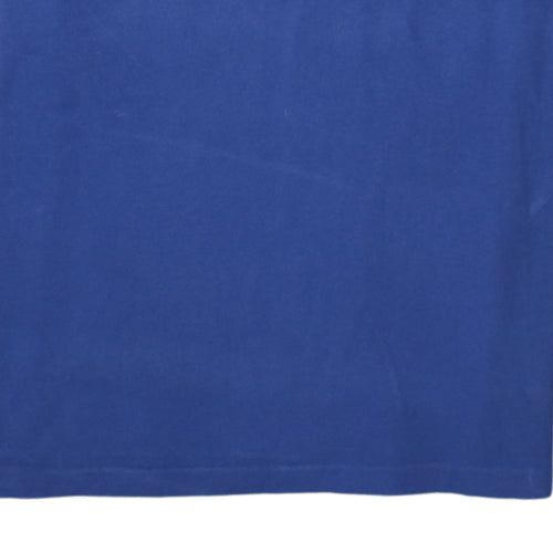 Ralph Lauren Men's Blue Custom Slim Fit Cotton T-Shirt Size S
