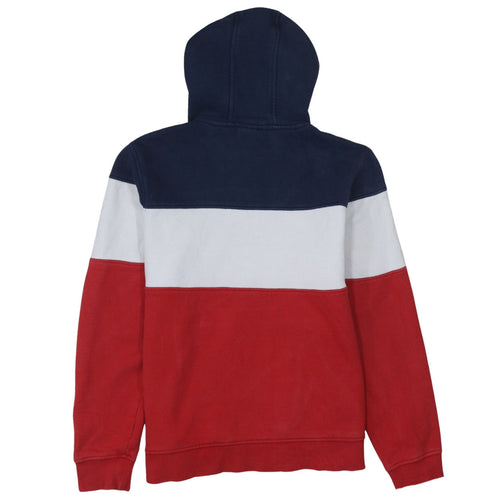 Fila Men's Multicoloured Logo Pullover Hoodie Size S