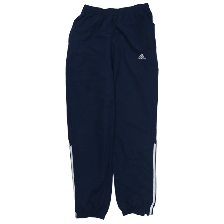 Adidas Men's Blue Track Pants Size S Elastic Waist Lightweight Activewear