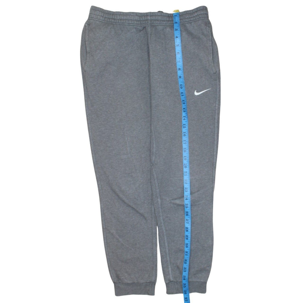 Nike Men's Grey Jogger Sweatpants M Fleece Tapered Activewear