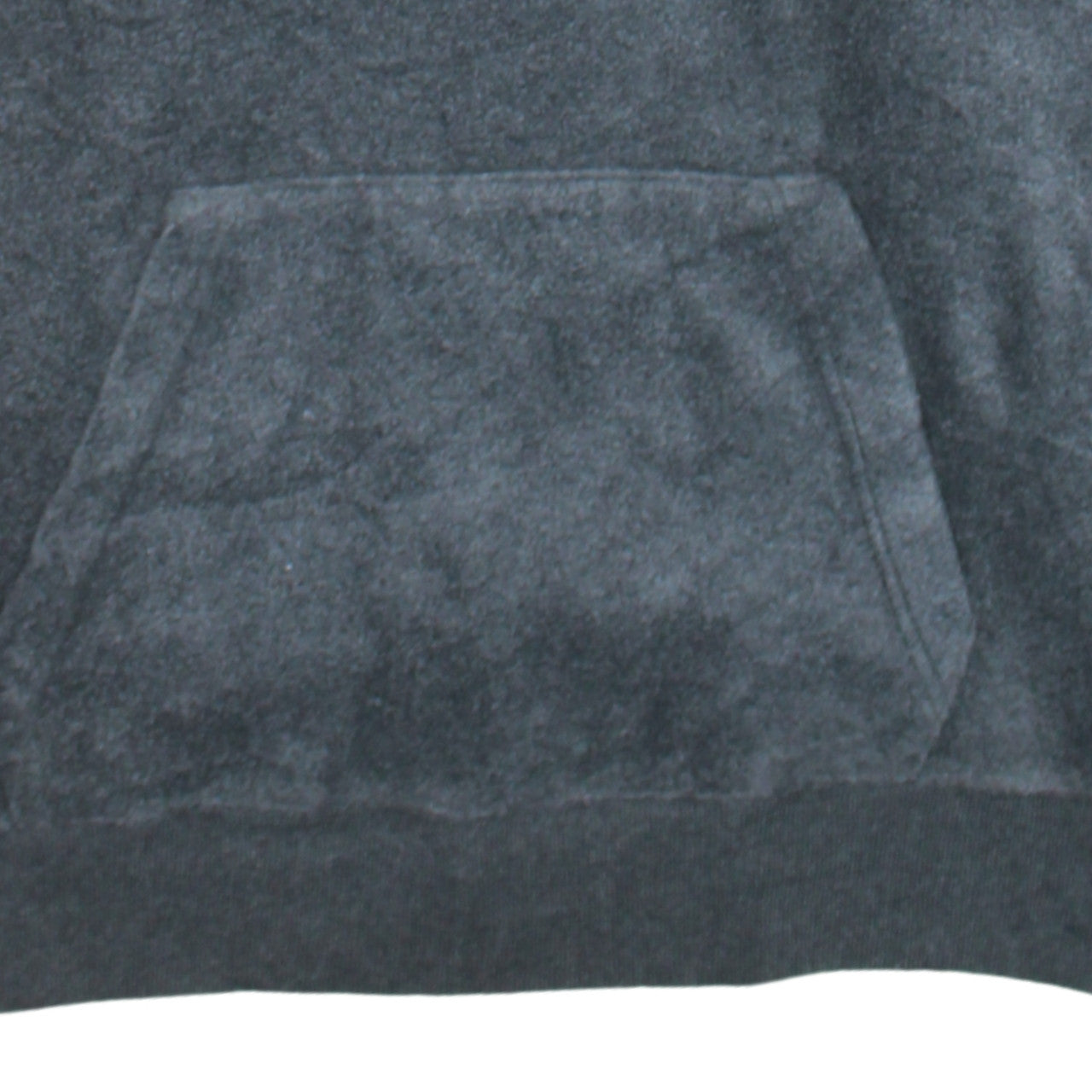 GAP Mens Grey Pullover Hoodie Medium Fleece Logo Sweatshirt