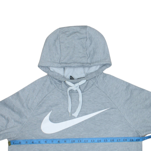 Nike Men's Grey Dri-FIT Pullover Hoodie Size M Sportswear