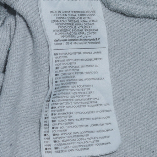 Nike Men's Grey Dri-FIT Pullover Hoodie Size M Sportswear