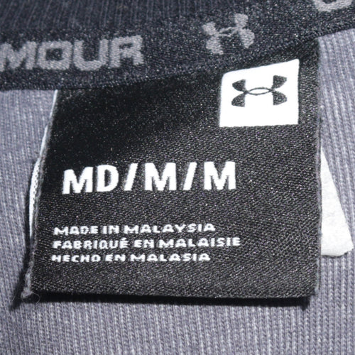Under Armour Mens Grey Crew Neck Sweatshirt Size M Regular Fit
