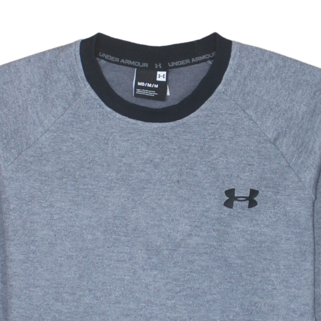Under Armour Mens Grey Crew Neck Sweatshirt Size M Regular Fit