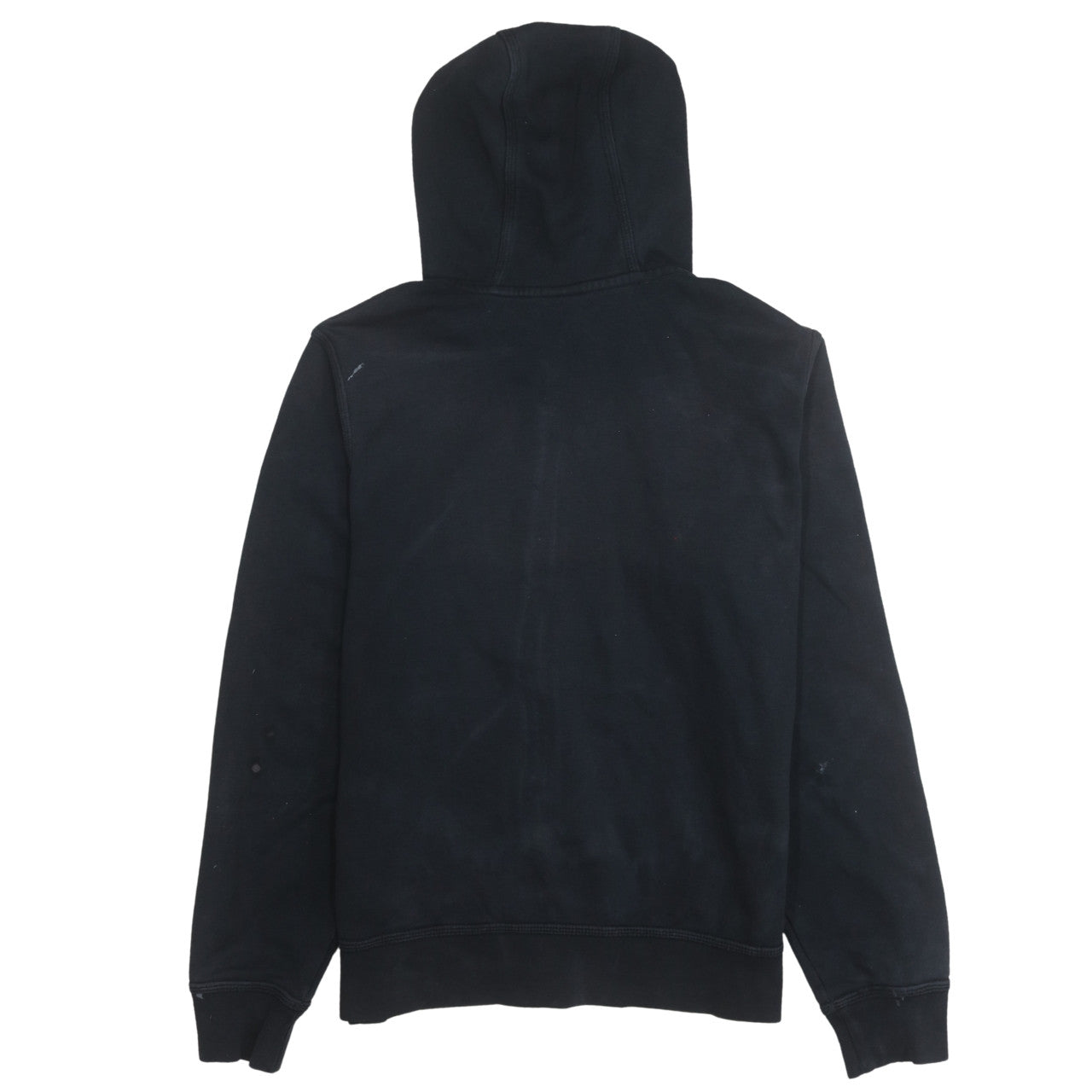 Nike Men's Black Full Zip Hoodie Size M Fleece Sweatshirt