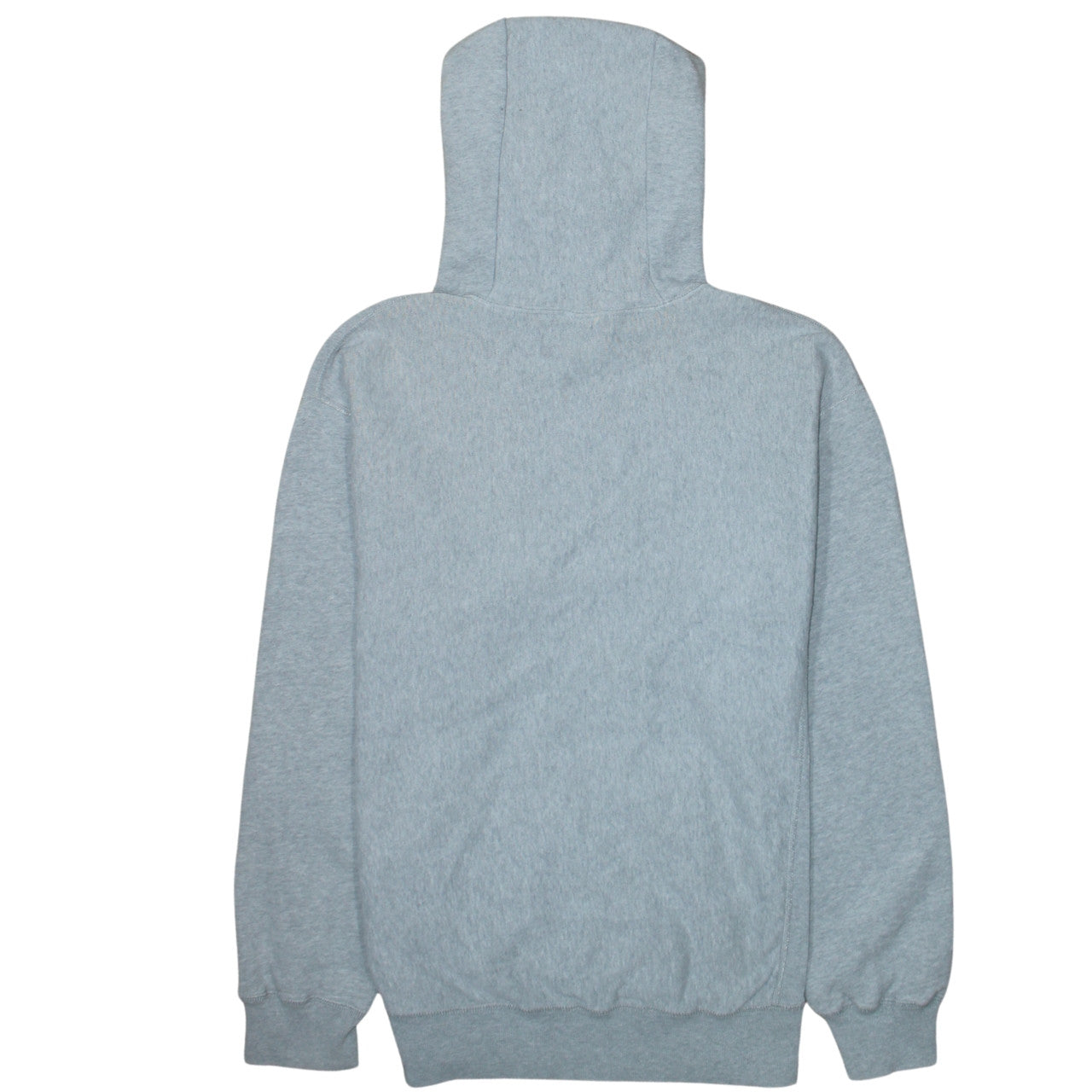 GAP Men's Grey Pullover Hoodie S Regular Fit Logo Fleece Sweatshirt