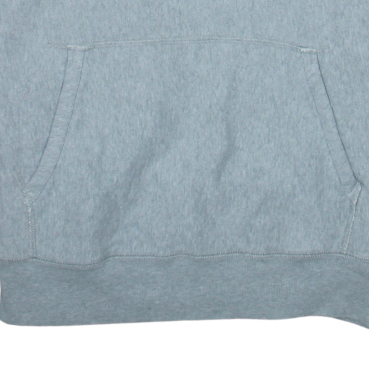 GAP Men's Grey Pullover Hoodie S Regular Fit Logo Fleece Sweatshirt