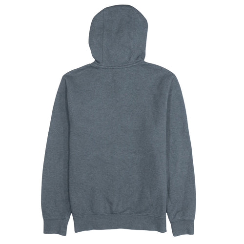 Nike Men's Grey Pullover Hoodie Small Regular Fit Fleece Logo