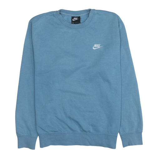 Nike Men's Blue Crew Neck Pullover Sweatshirt Size S
