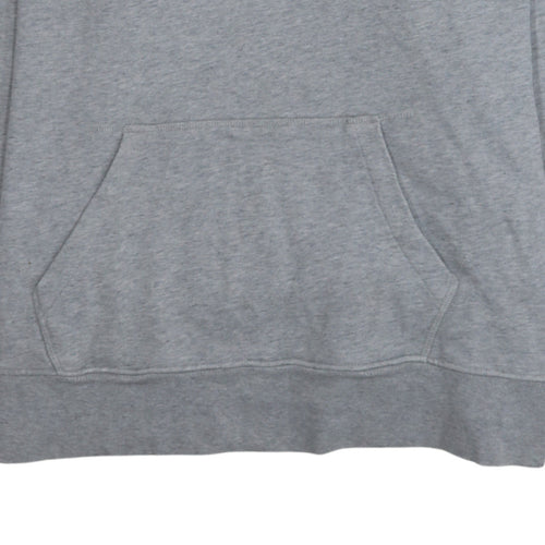 Levi's Men's Grey Pullover Hoodie M Classic Logo Fleece Sweatshirt
