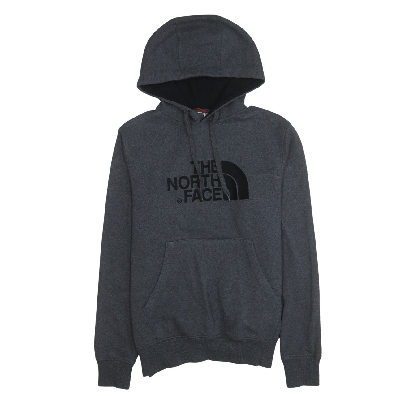 The North Face Mens Grey Pullover Hoodie S Regular Fit Outdoor Fleece